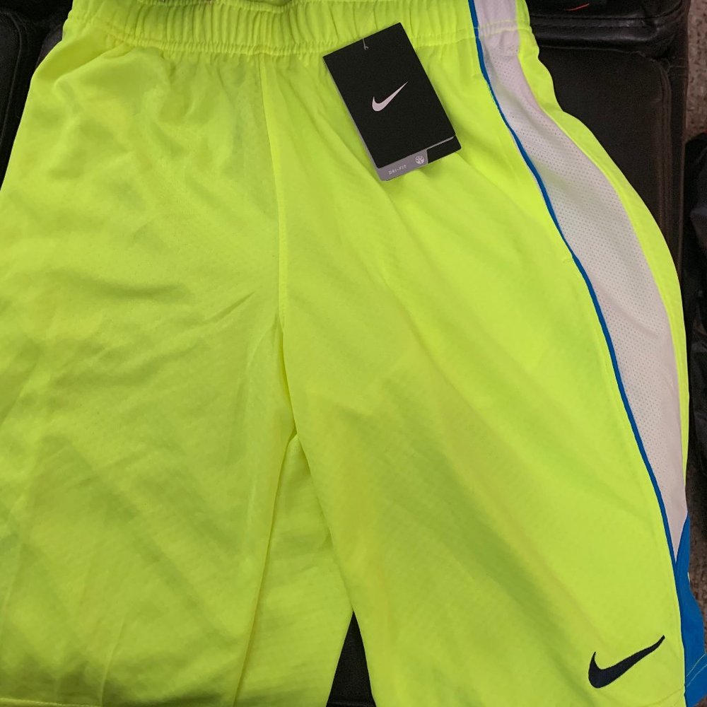NWT Neon Nike shorts
